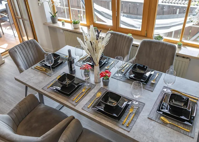 Dream - Alpenblick, Balkon, Haengematte, Parkgarage Kolbermoor