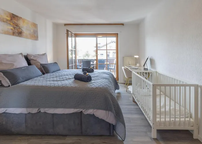 Dream - Alpenblick, Balkon, Haengematte, Parkgarage Appartement Kolbermoor